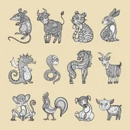 十二生肖时钟24小时图解析：时间与属相的奇妙碰撞