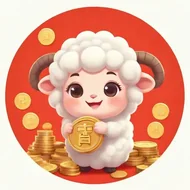 属羊微信头像旺财吉利79年女